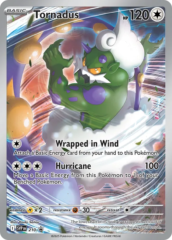 Tornadus - 210 210 - Scarlet & Violet Promo (HO)