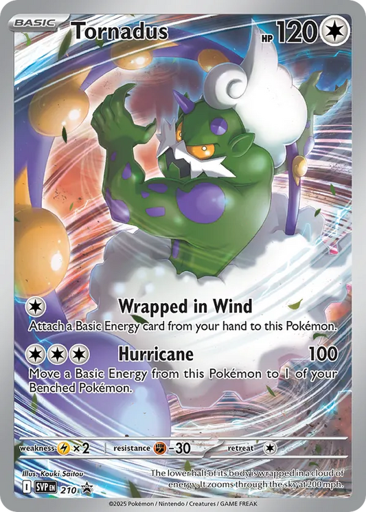 Tornadus - 210 210 - Scarlet & Violet Promo (HO)