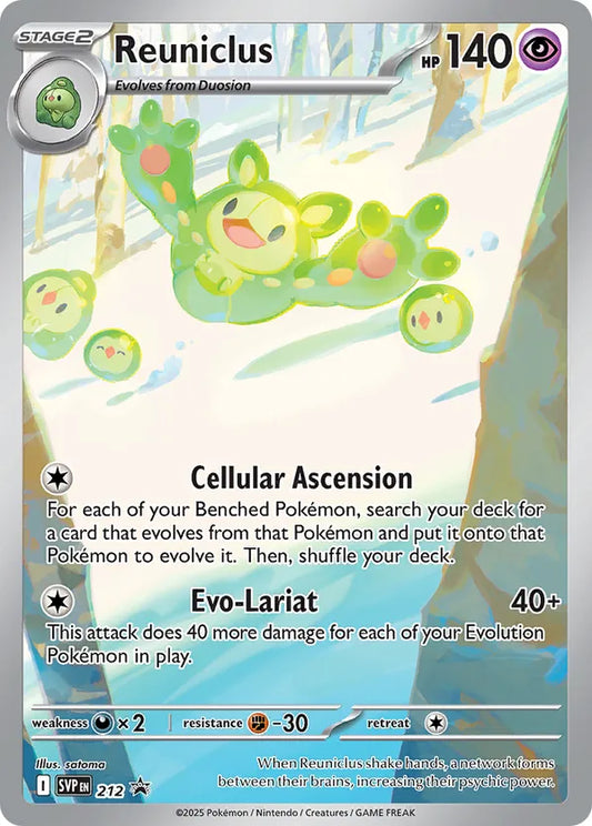 Reuniclus 212 - Scarlet & Violet Promo (HO)