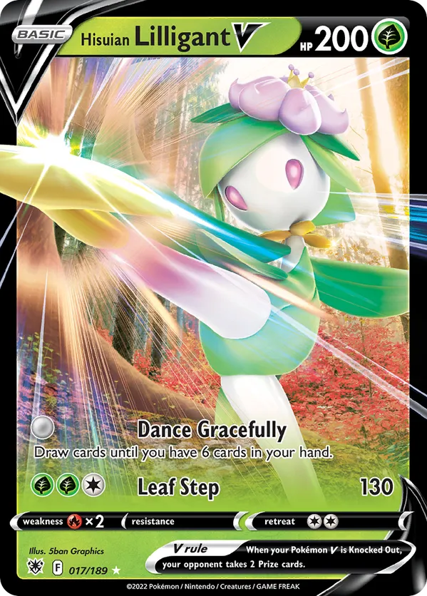 Hisuian Lilligant V 017/189 - Astral Radiance (HO)