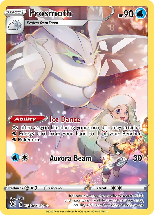 Frosmoth TG04/TG30 - Astral Radiance Trainer Gallery (HO)