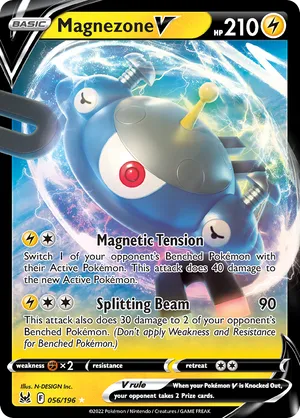Magnezone V 056/196 - Lost Origin (HO)
