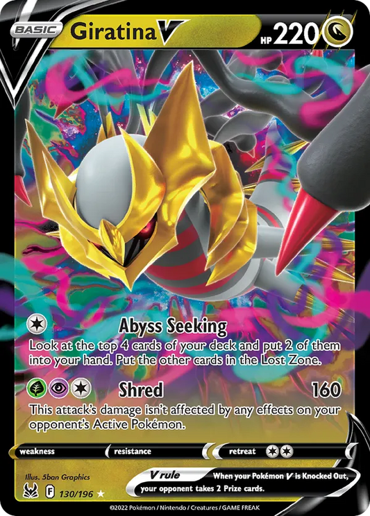 Giratina V 130/196 - Lost Origin (HO)