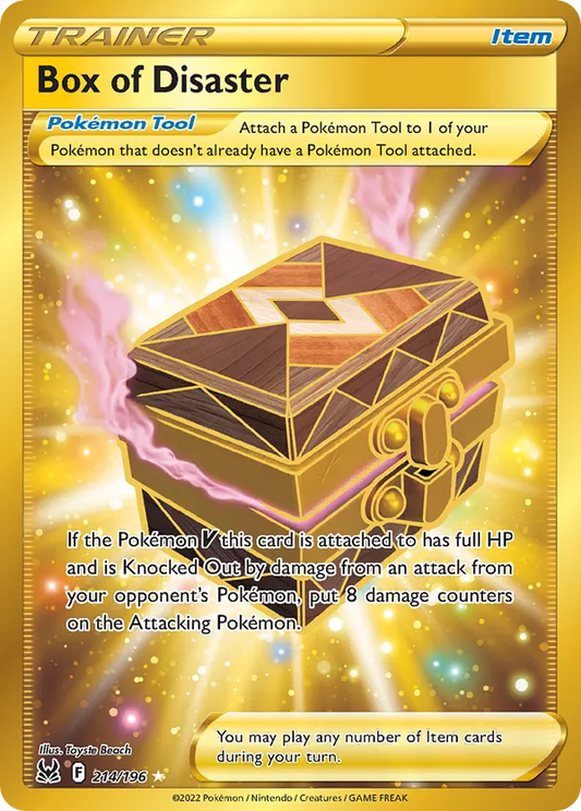 Box of Disaster (Secret) 214/196 - Lost Origin (HO)