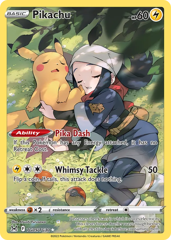 Pikachu TG05/TG30 - Lost Origin Trainer Gallery (HO)
