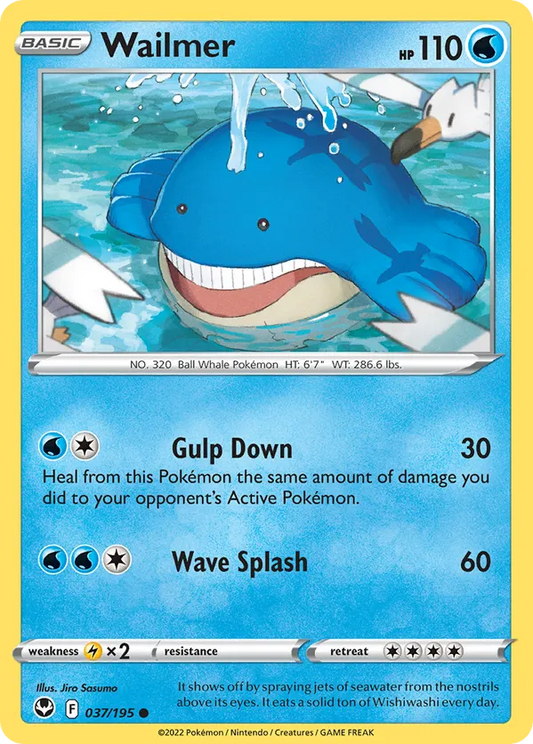 Wailmer 037/195 - Silver Tempest