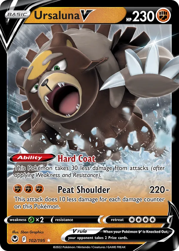 Ursaluna V 102/195 - Silver Tempest (HO)