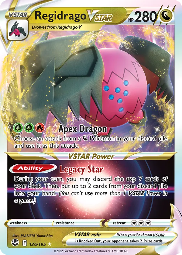 Regidrago VSTAR 136/195 - Silver Tempest (HO)
