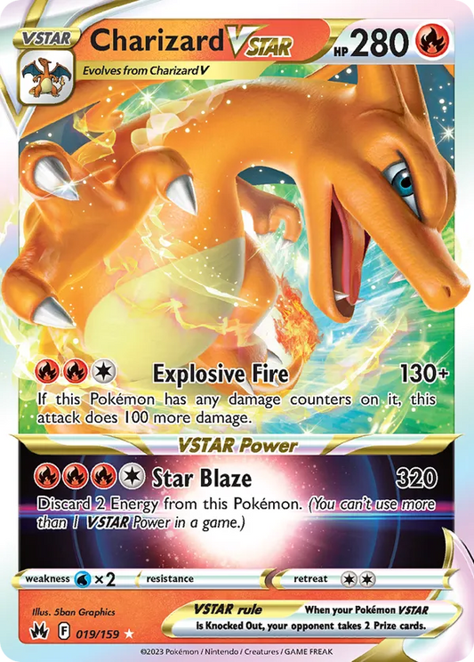 Charizard VSTAR 019/159 - Crown Zenith (HO)