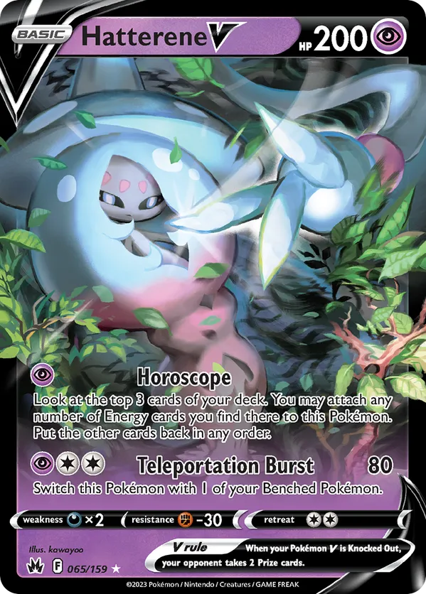 Hatterene V 065/159 - Crown Zenith (HO)