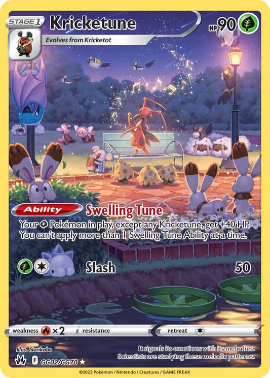 Kricketune GG02/GG70 - Crown Zenith: Galarian Gallery (HO)