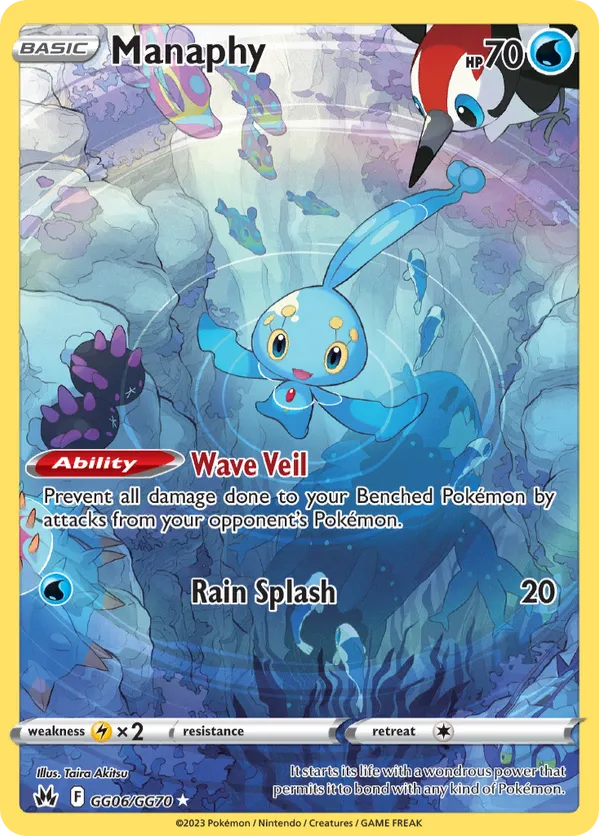 Manaphy GG06/GG70 - Crown Zenith: Galarian Gallery (HO)