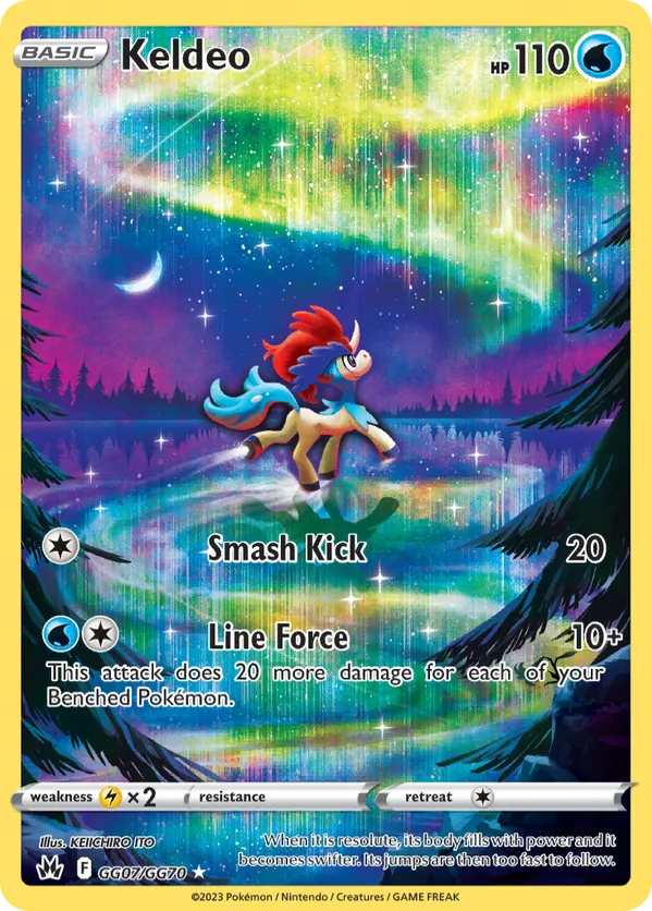 Keldeo GG07/GG70 - Crown Zenith: Galarian Gallery (HO)