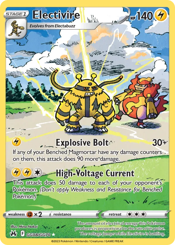 Electivire GG08/GG70 - Crown Zenith: Galarian Gallery (HO)