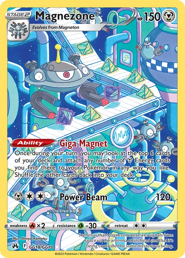 Magnezone GG18/GG70 - Crown Zenith: Galarian Gallery (HO)