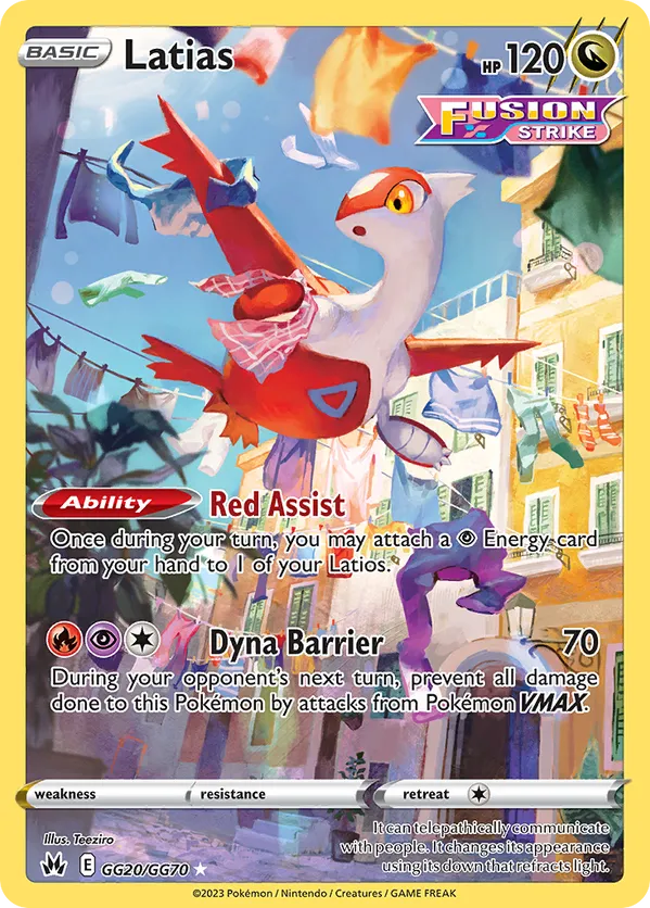 Latias GG20/GG70 - Crown Zenith: Galarian Gallery (HO)
