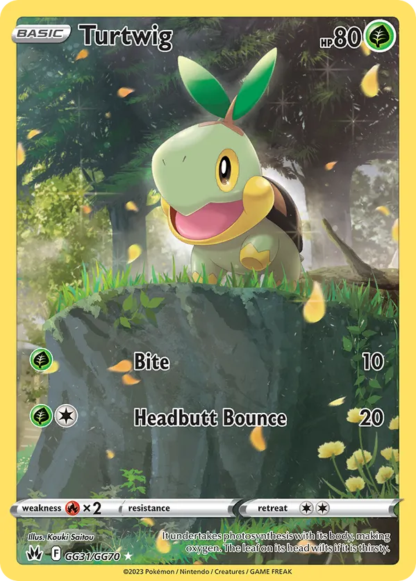 Turtwig GG31/GG70 - Crown Zenith: Galarian Gallery (HO)