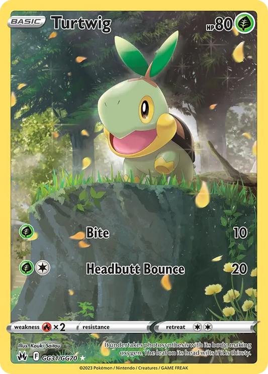 Turtwig GG31/GG70 - Crown Zenith: Galarian Gallery (HO)