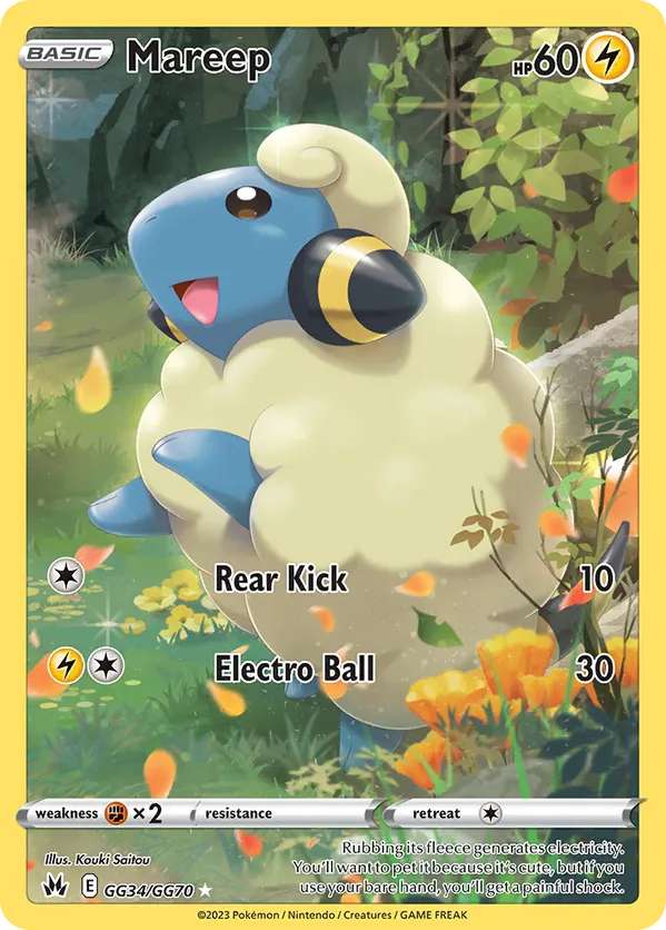 Mareep GG34/GG70 - Crown Zenith: Galarian Gallery (HO)