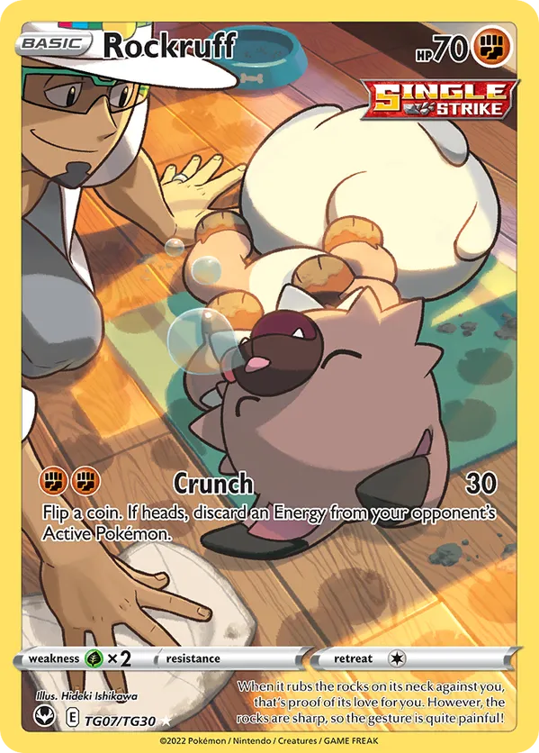 Rockruff TG07/TG30 - Silver Tempest Trainer Gallery (HO)