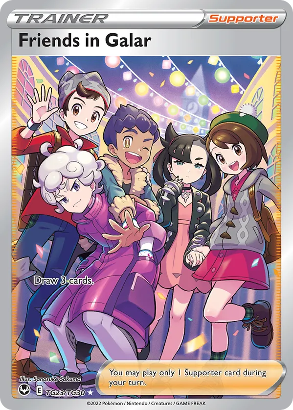 Friends in Galar TG23/TG30 - Silver Tempest Trainer Gallery (HO)