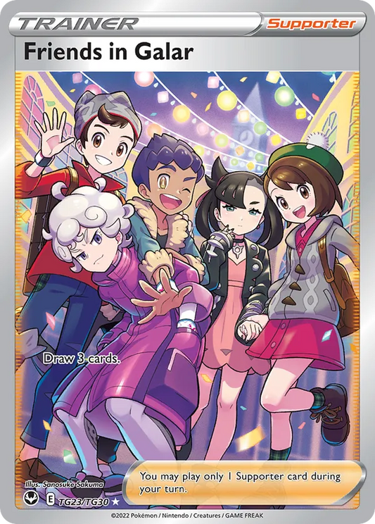 Friends in Galar TG23/TG30 - Silver Tempest Trainer Gallery (HO)