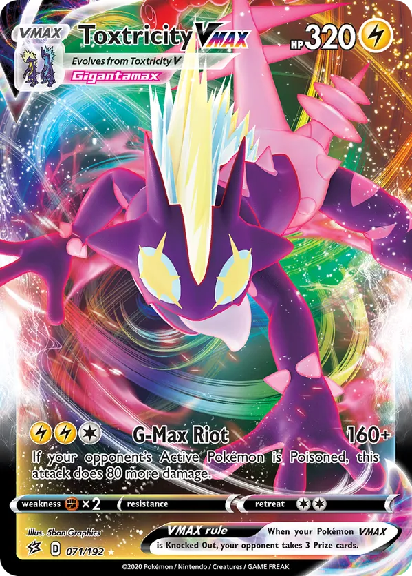 Toxtricity VMAX 071/192 - Rebel Clash (HO)