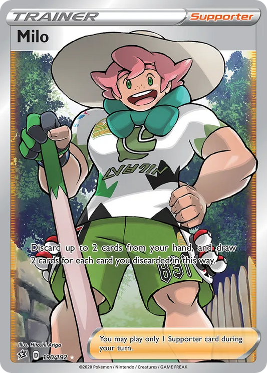 Milo (Full Art) 190/192 - Rebel Clash (HO)