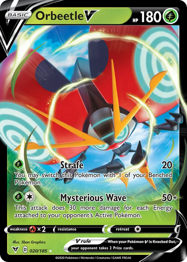 Orbeetle V 020/185 - Vivid Voltage (HO)