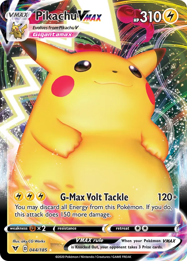 Pikachu VMAX 044/185 - Vivid Voltage (HO)