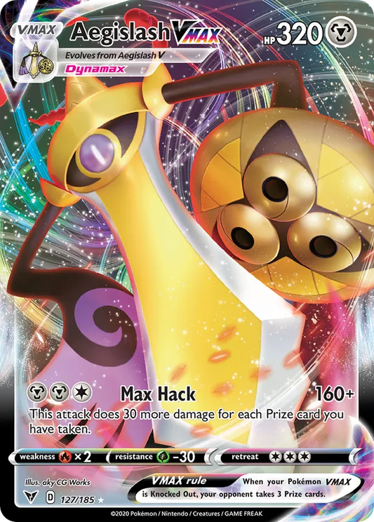 Aegislash VMAX 127/185 - Vivid Voltage (HO)
