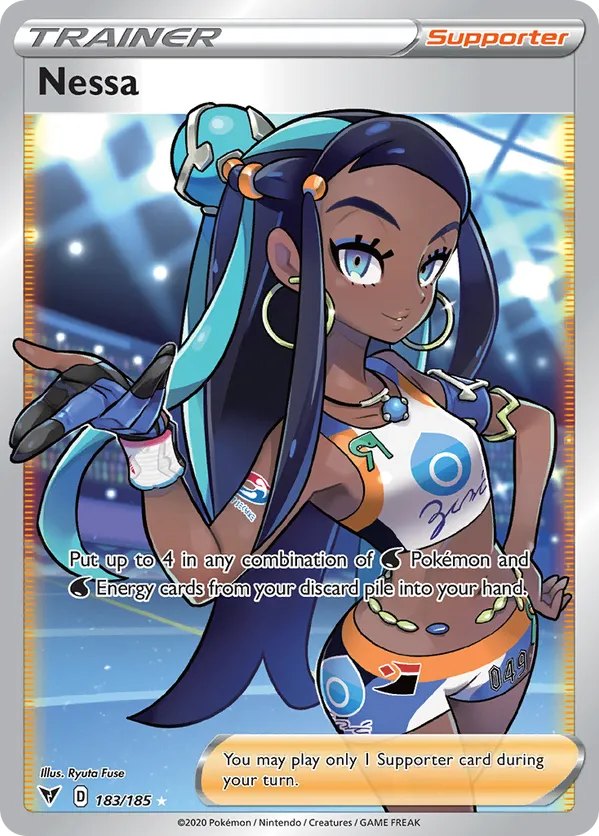 Nessa (Full Art) 183/185 - Vivid Voltage (HO)