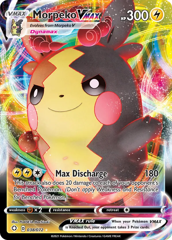 Morpeko VMAX 038/072 - Shining Fates (HO)