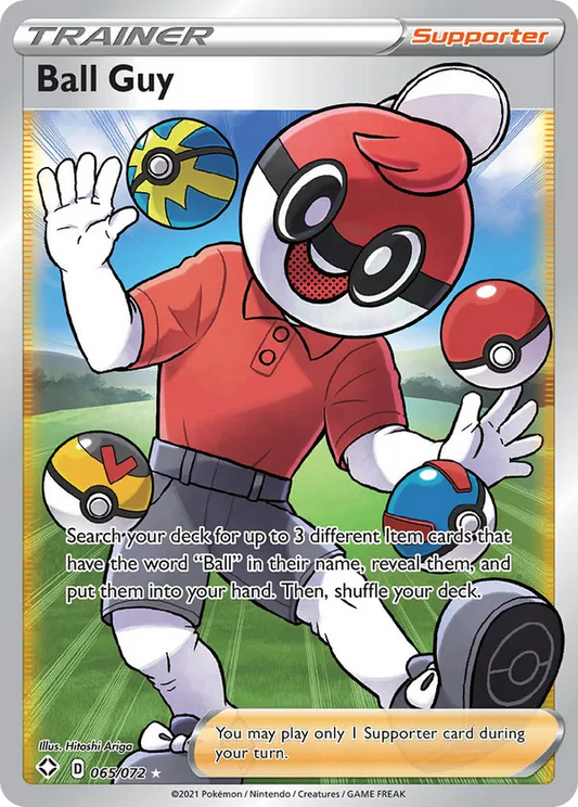 Ball Guy (Full Art) 065/072 - Shining Fates