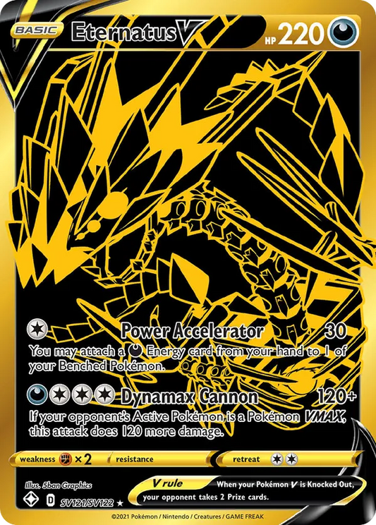 Eternatus V SV121/SV122 - Shining Fates: Shiny Vault (HO)