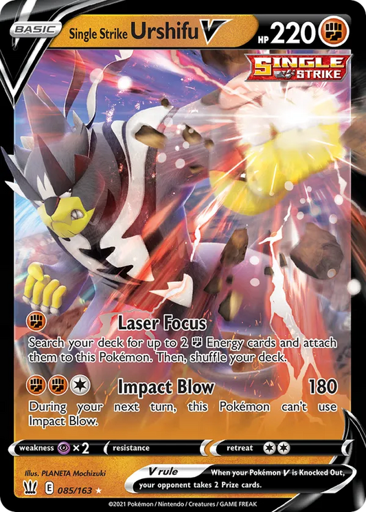 Single Strike Urshifu V 085/163 - Battle Styles (HO)