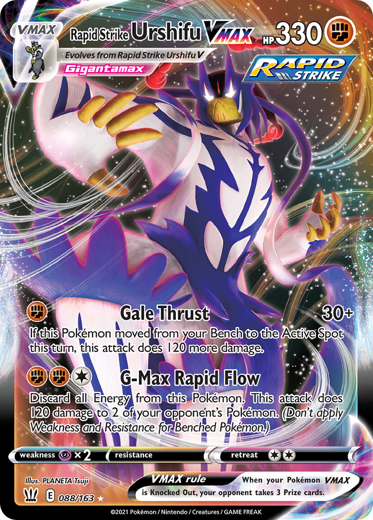 Rapid Strike Urshifu VMAX 088/163 - Battle Styles (HO)