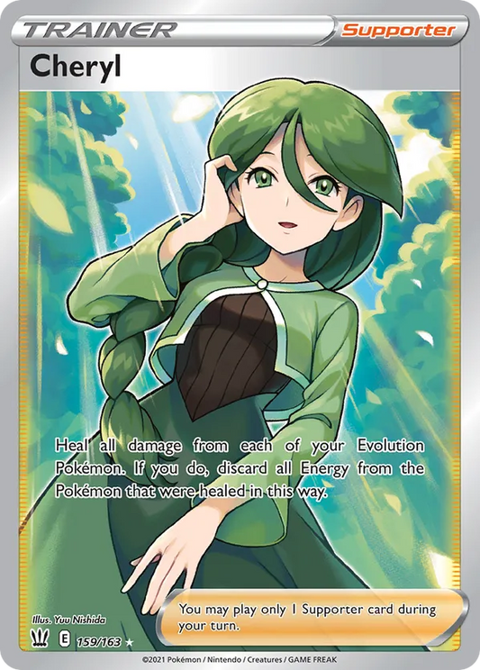 Cheryl (Full Art) 159/163 - Battle Styles (HO)