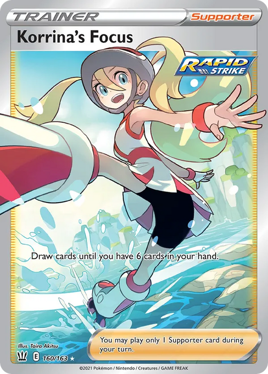 Korrina's Focus (Full Art) 160/163 - Battle Styles (HO)