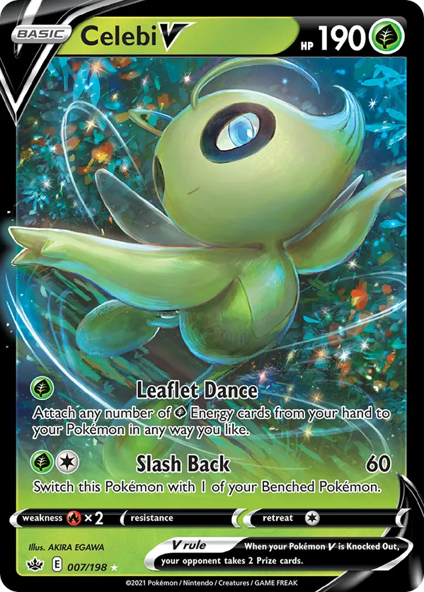 Celebi V 007/198 - Chilling Reign (HO)