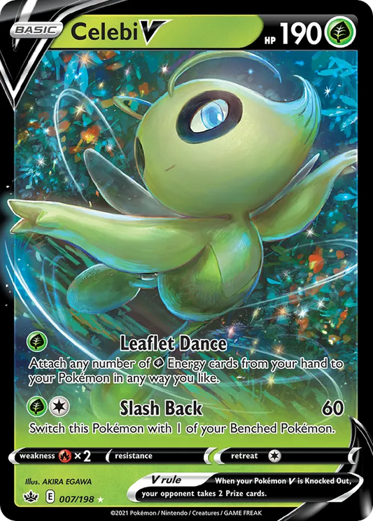 Celebi V 007/198 - Chilling Reign (HO)