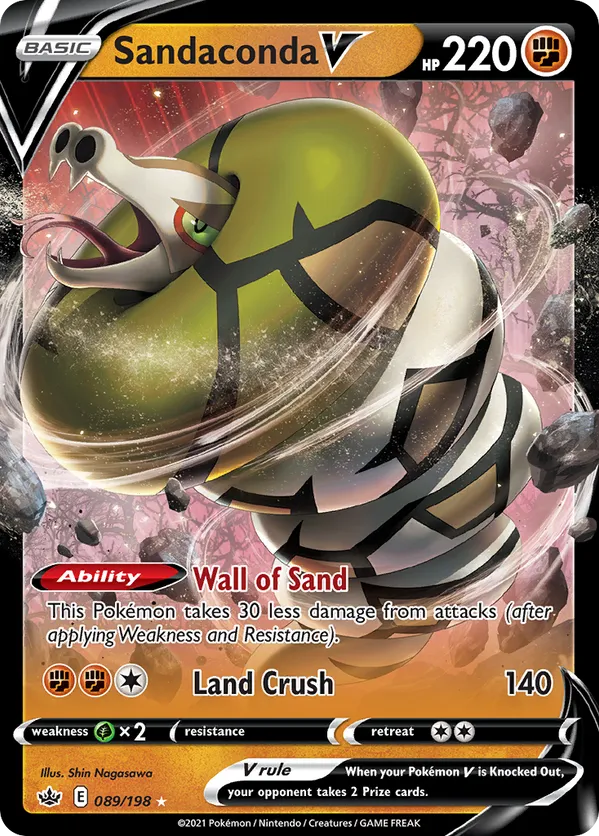 Sandaconda V 089/198 - Chilling Reign (HO)