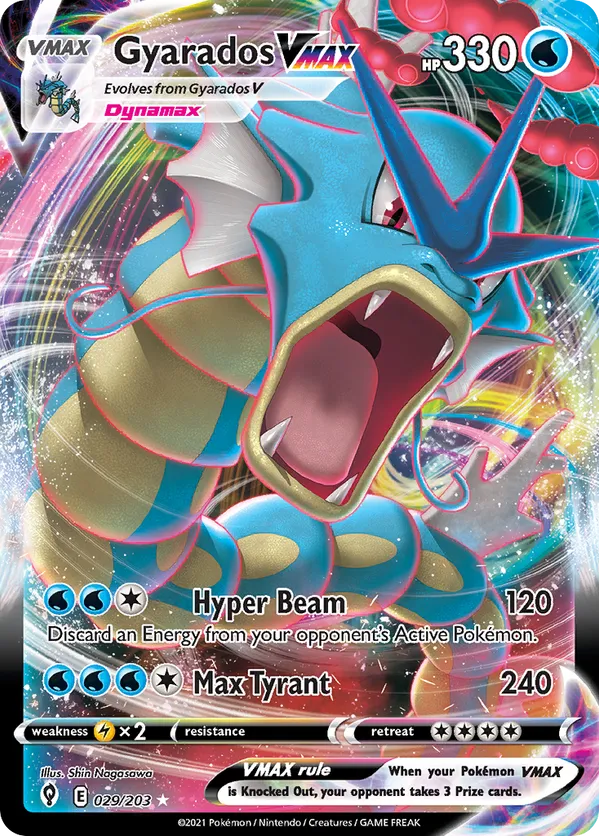 Gyarados VMAX 029/203 - Evolving Skies (HO)