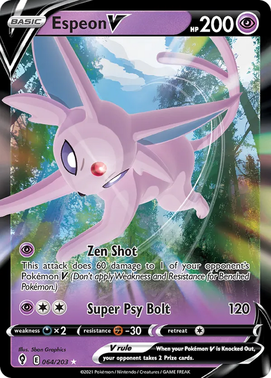 Espeon V 064/203 - Evolving Skies (HO)
