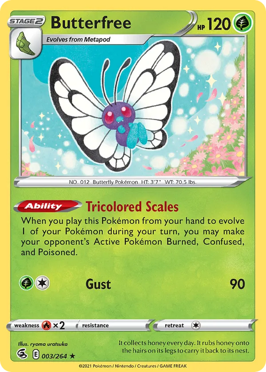 Butterfree 003/264 - Fusion Strike