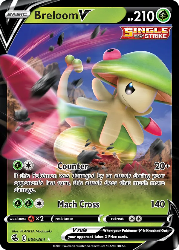 Breloom V 006/264 - Fusion Strike (HO)