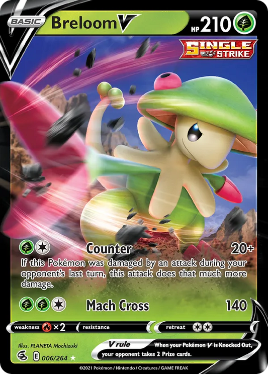 Breloom V 006/264 - Fusion Strike (HO)