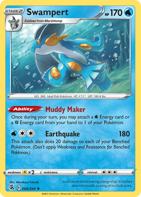 Swampert 064/264 - Fusion Strike (HO)