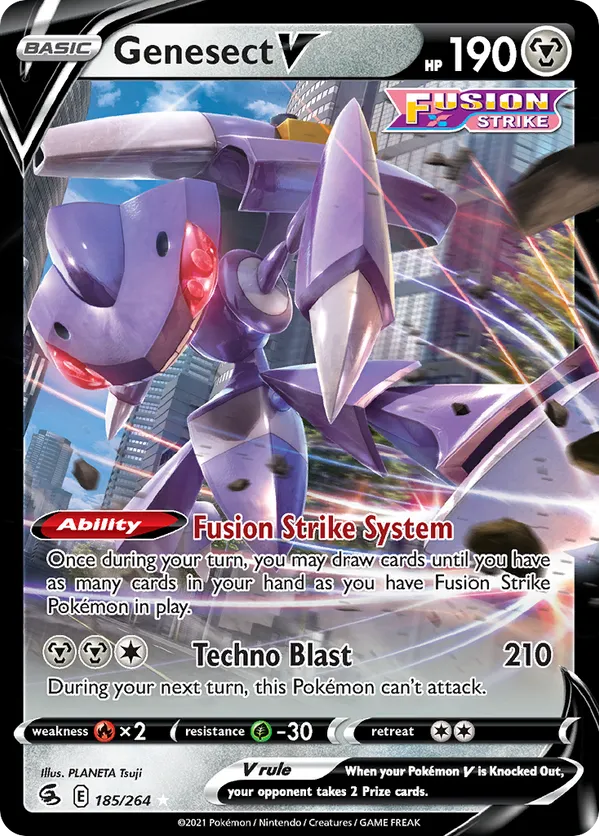 Genesect V 185/264 - Fusion Strike (HO)