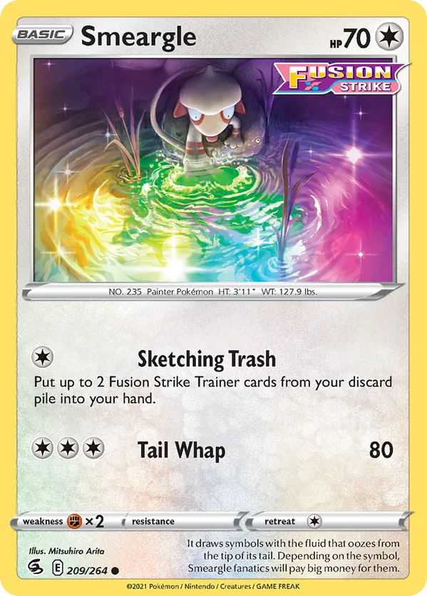 Smeargle 209/264 - Fusion Strike (NO)